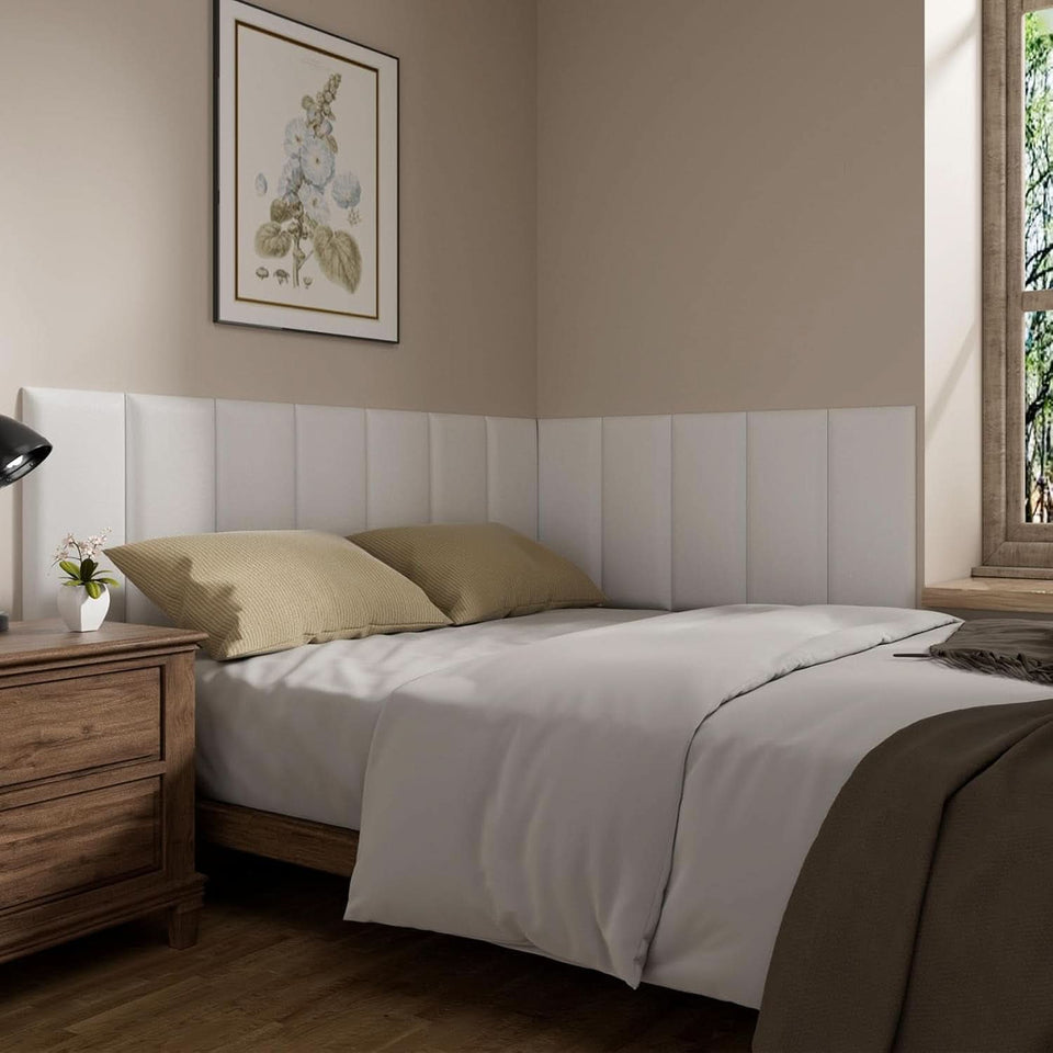 Self-Adhesive 3D Upholstered Wall Panels for Bedrooms