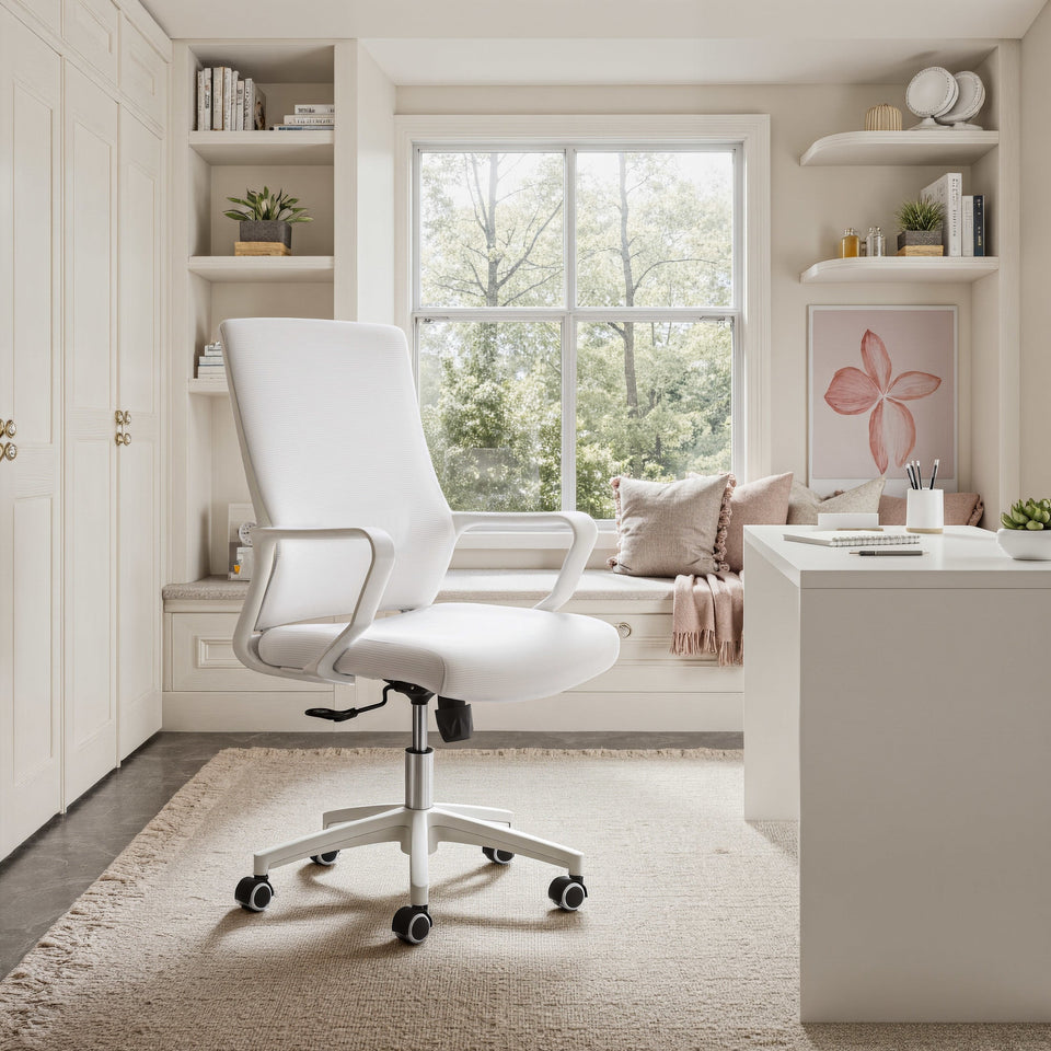 Jett Low Back Office Chair White