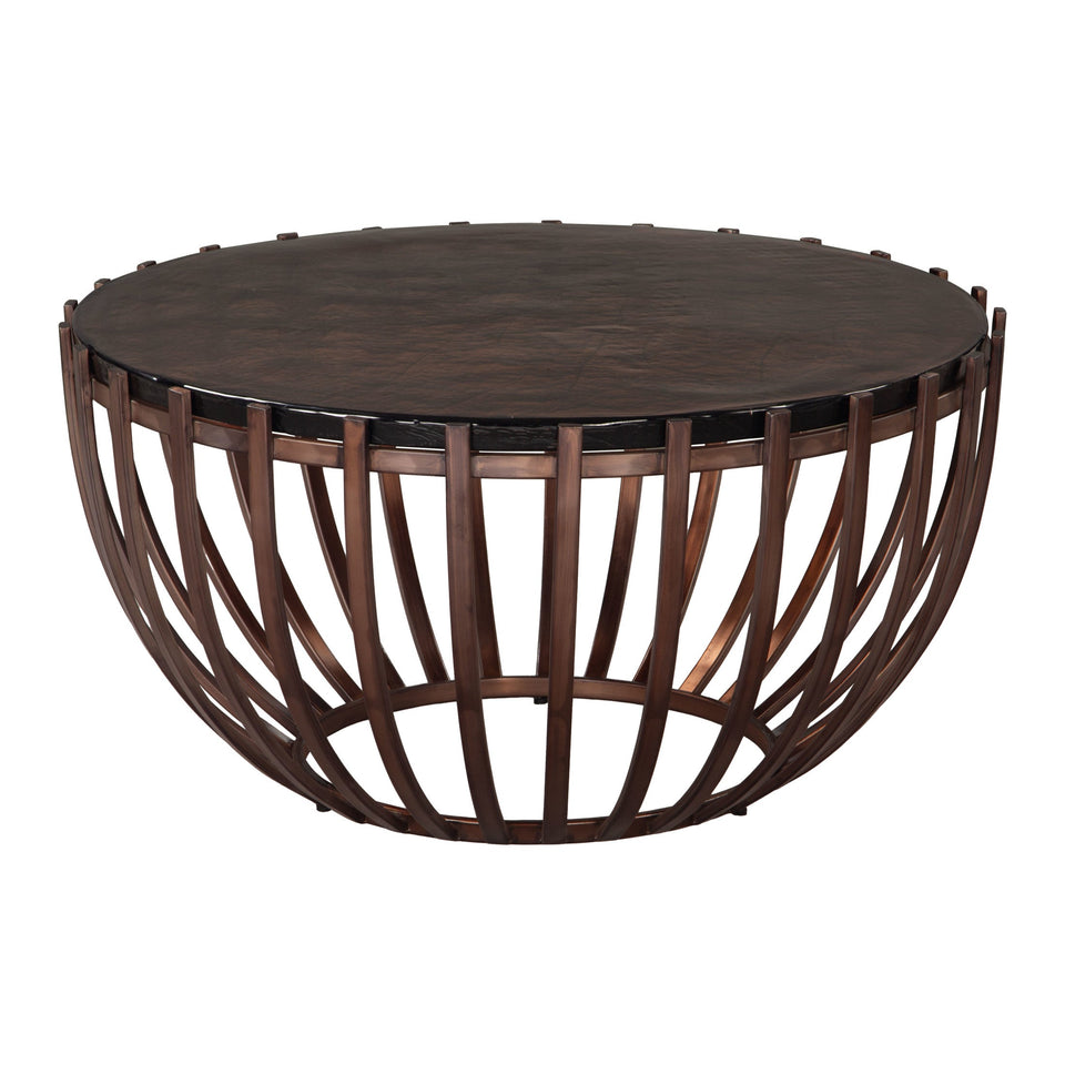 Kafig Coffee Table Bronze