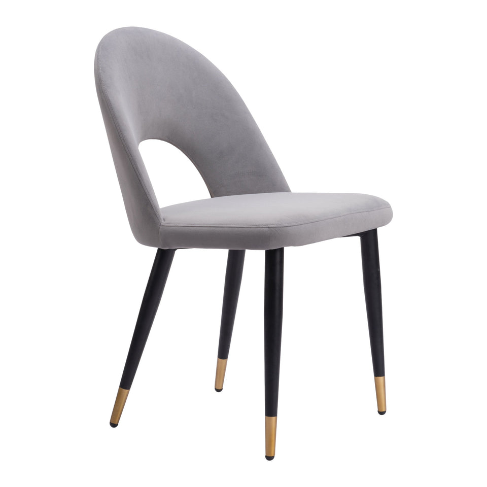 Menlo Dining Chair (Set of 2) Gray