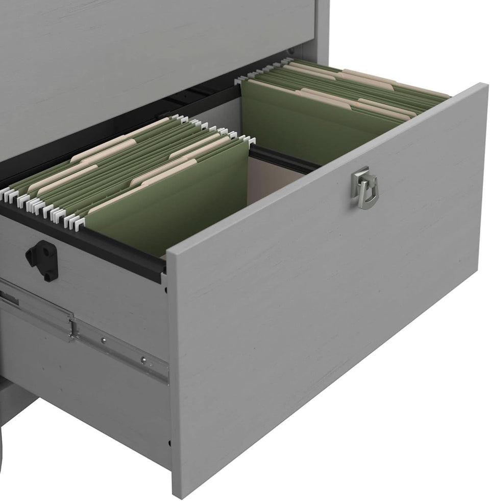 Salinas 2 Drawer Lateral File Cabinet Cape Cod Gray