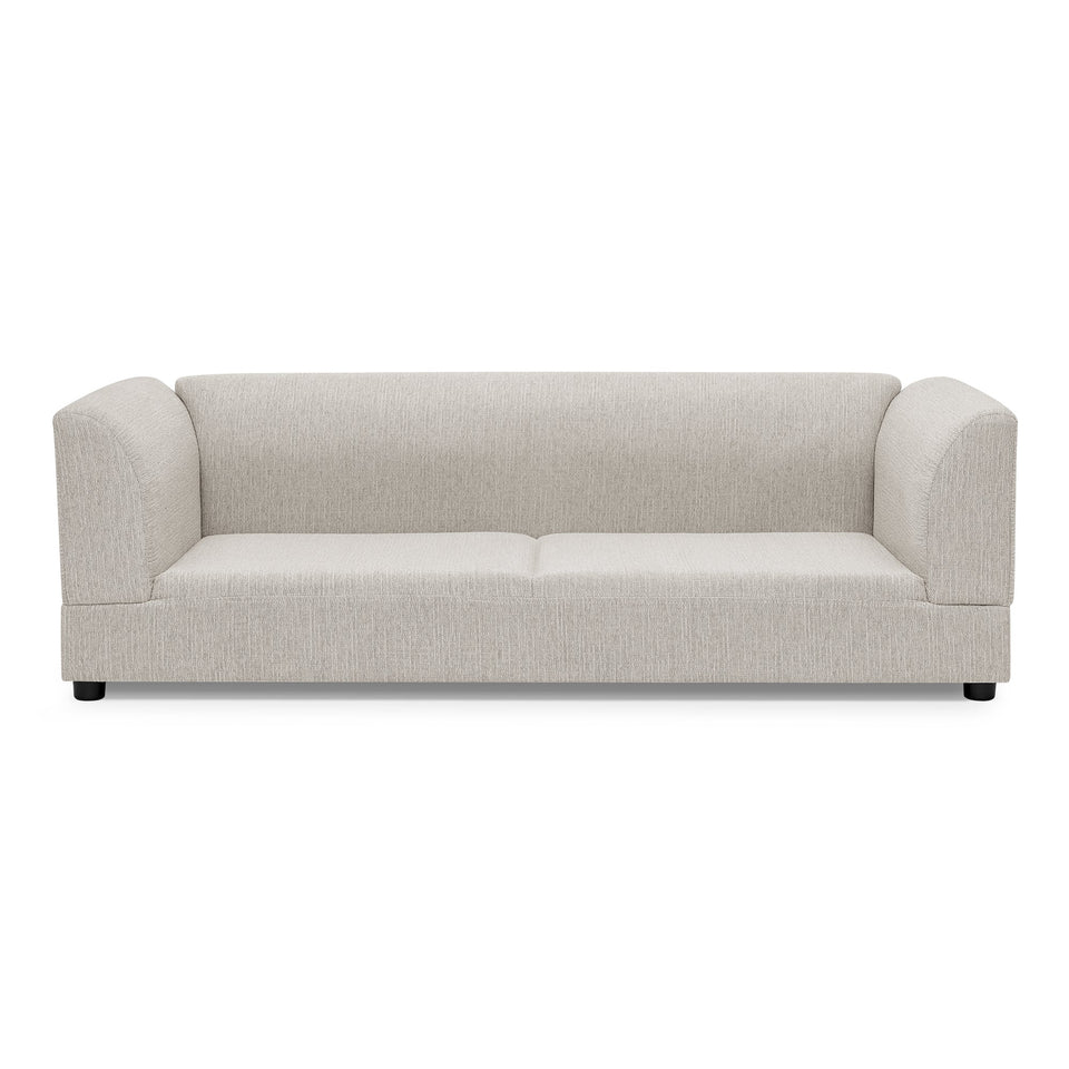 Oversized Pet Sofa for Medium/Large Dogs with Soft Cushion - Linen