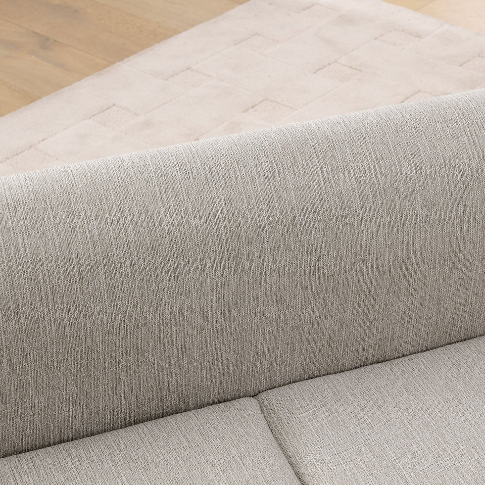 Oversized Pet Sofa for Medium/Large Dogs with Soft Cushion - Linen