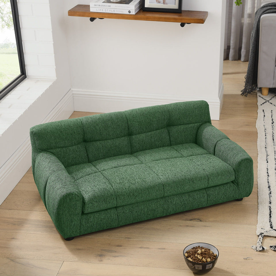 Modern Pet Sofa With Backrest And Armrests