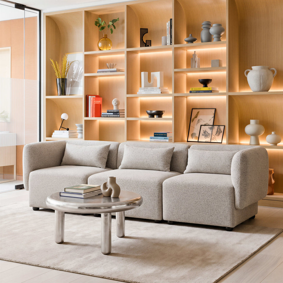 Simu Corner Chair Dune Greige