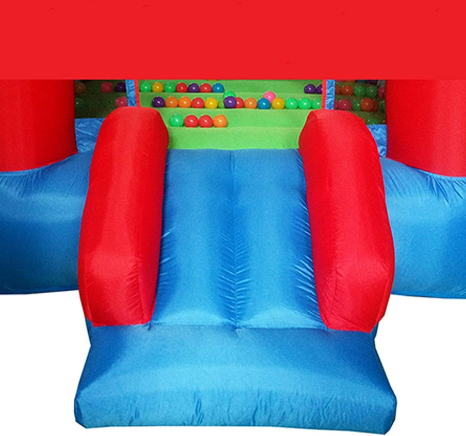 8x7 Junior Inflatable Bouncer With Slide And 50 Balls