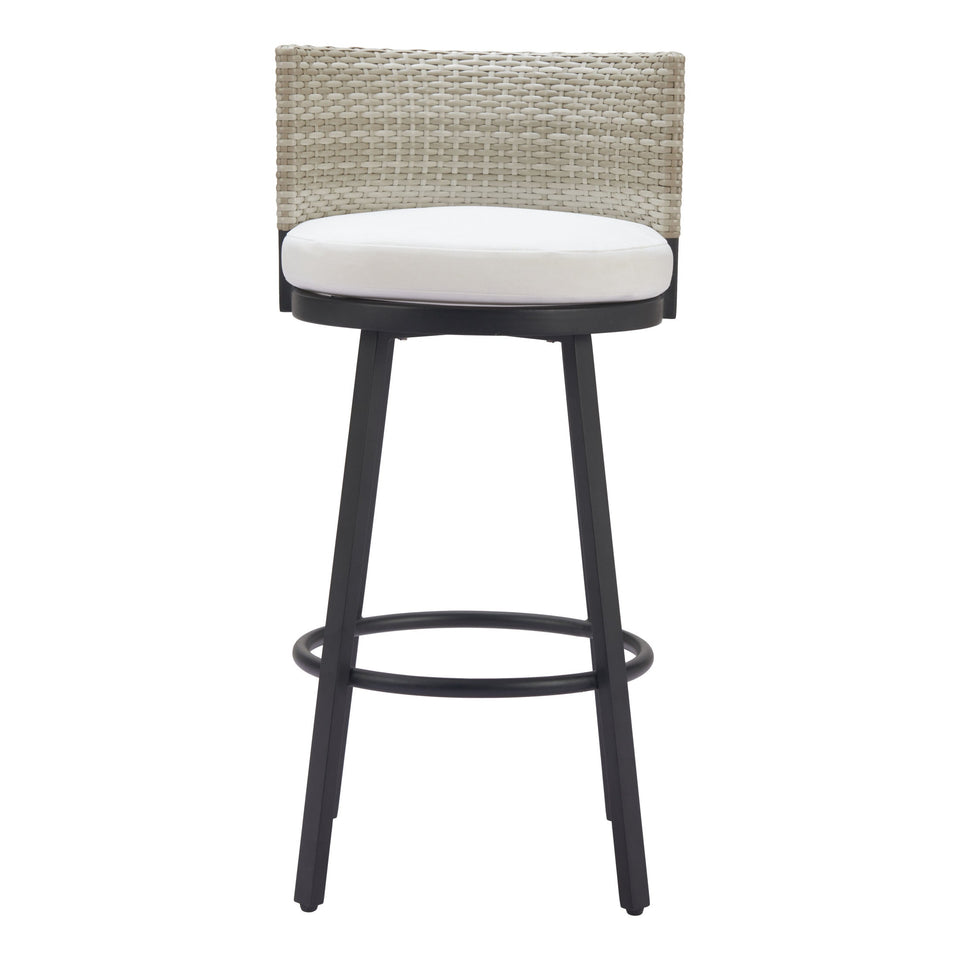 Midnight Wave Barstool White
