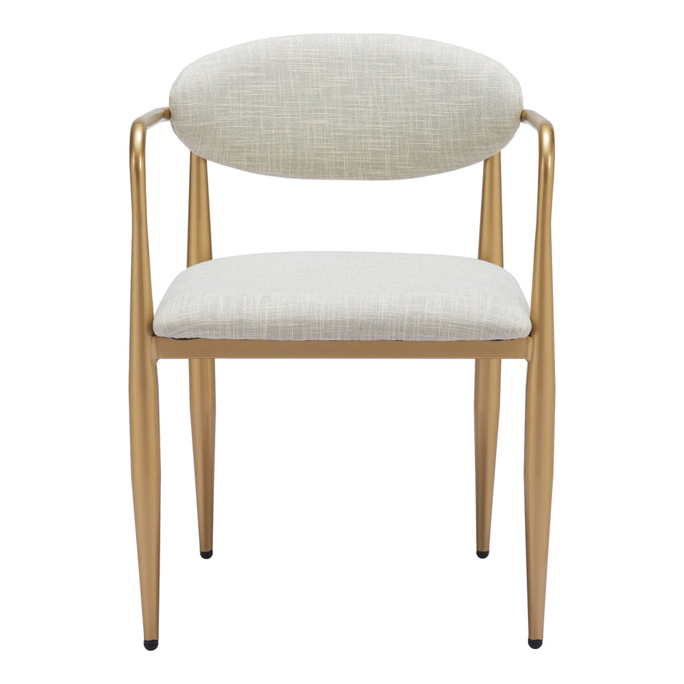 Zens Dining Chair (Set of 2) Quill Gray