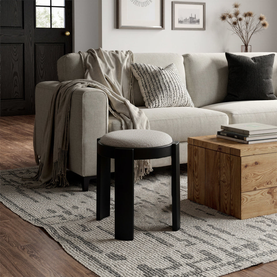 Banjul Ottoman Misty Gray
