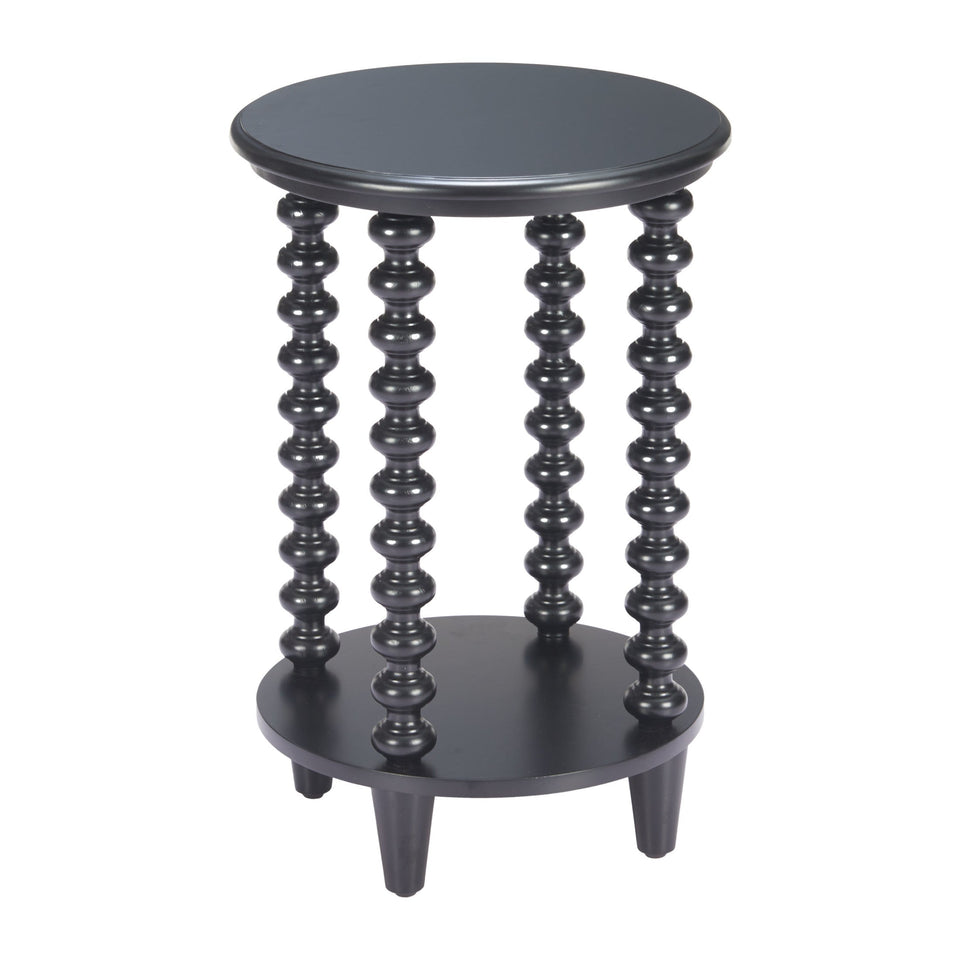 Gocce Side Table Black
