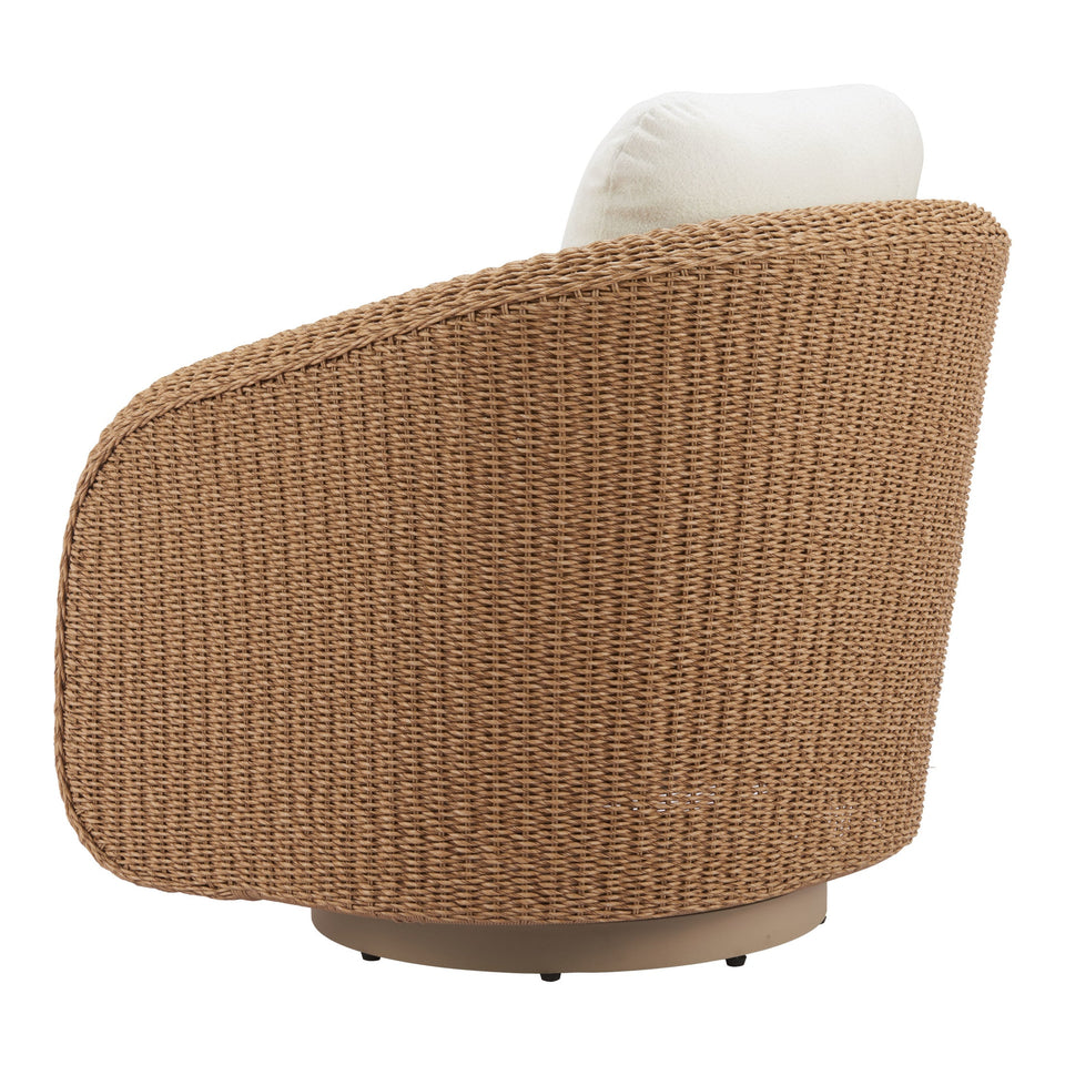 Solara Swivel Chair Ivory