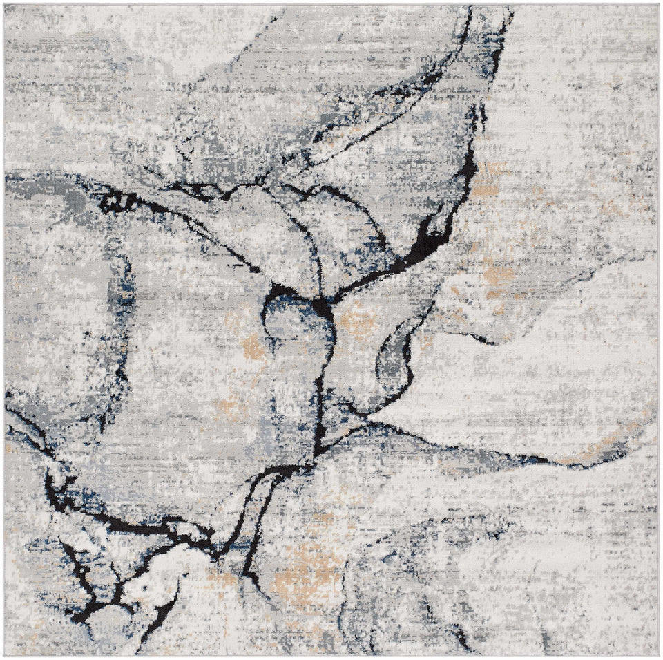Fremantle Gray Marble Rug