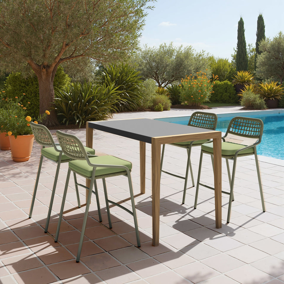 Rio Barstool (Set of 2) Green