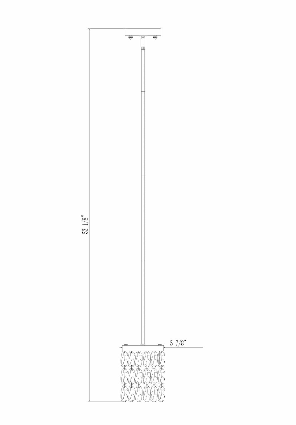 Gotham Ceiling Light - Clearance