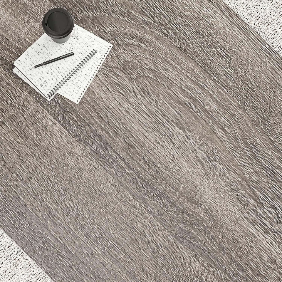 Gray Industrial Computer Desk for Home Office and Gaming