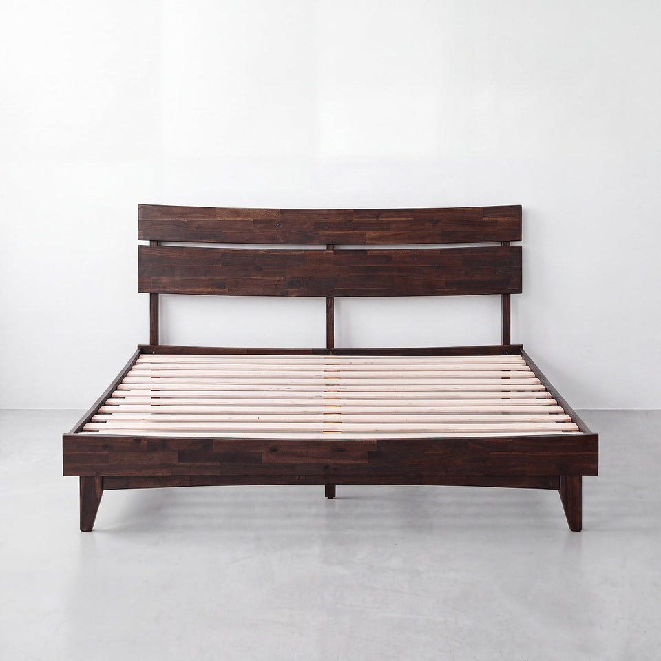 Aurora Solid Wood Bed Frame