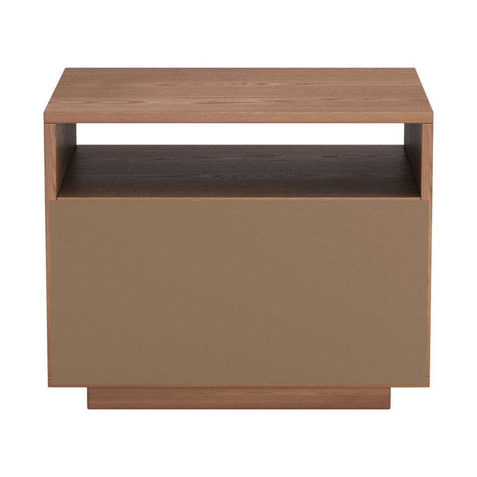 Slit Nightstand Walnut
