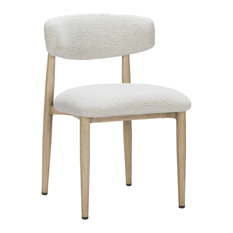 Bege Dining Chair White