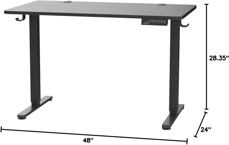Height Adjustable Electric Standing Desk 48 X 24 Inches