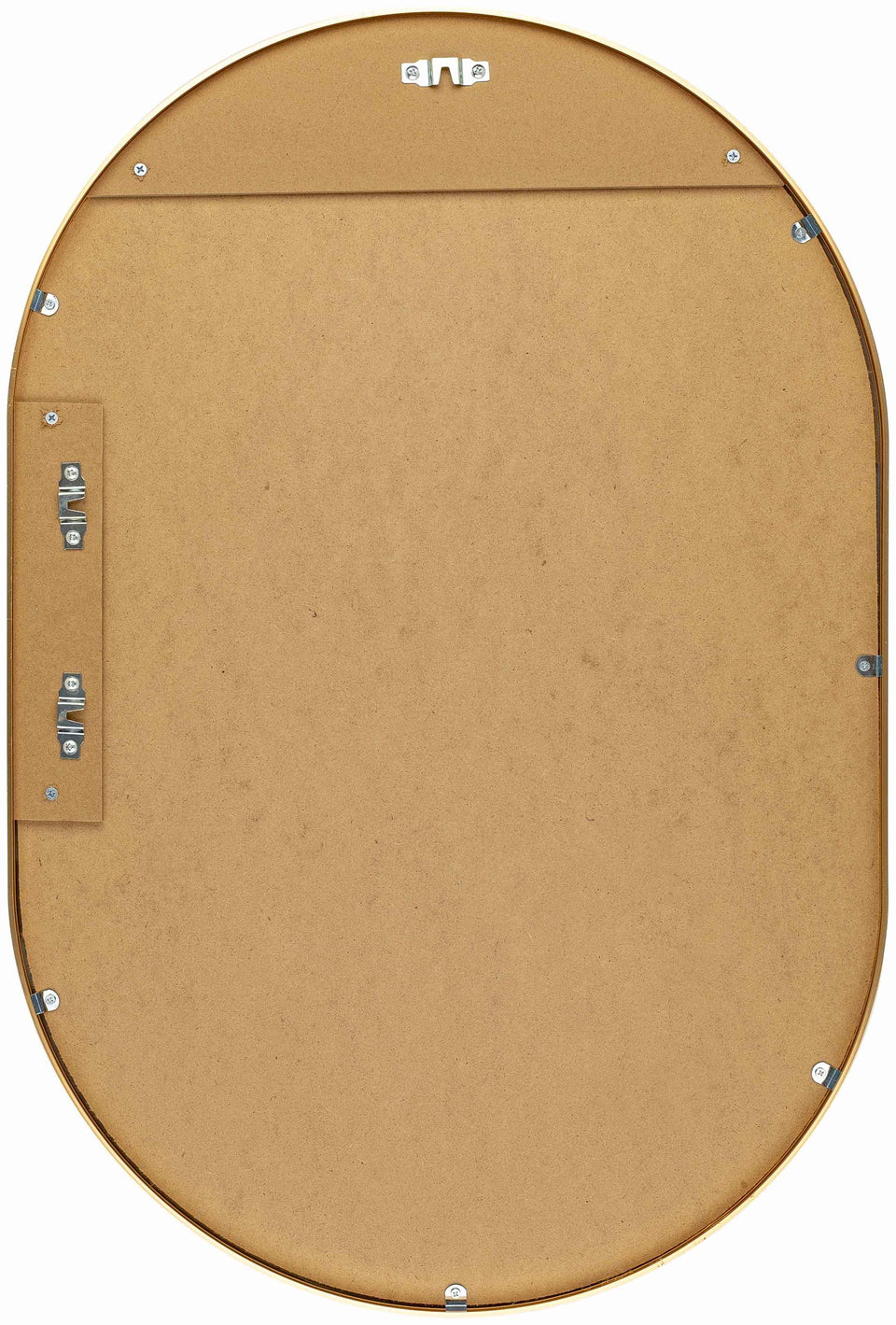 Hagenburg Gold Iron Frame Mirror