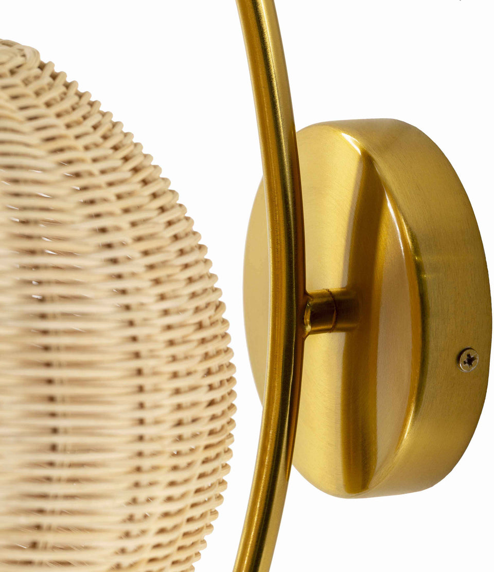Hindang Rattan Wall Sconces