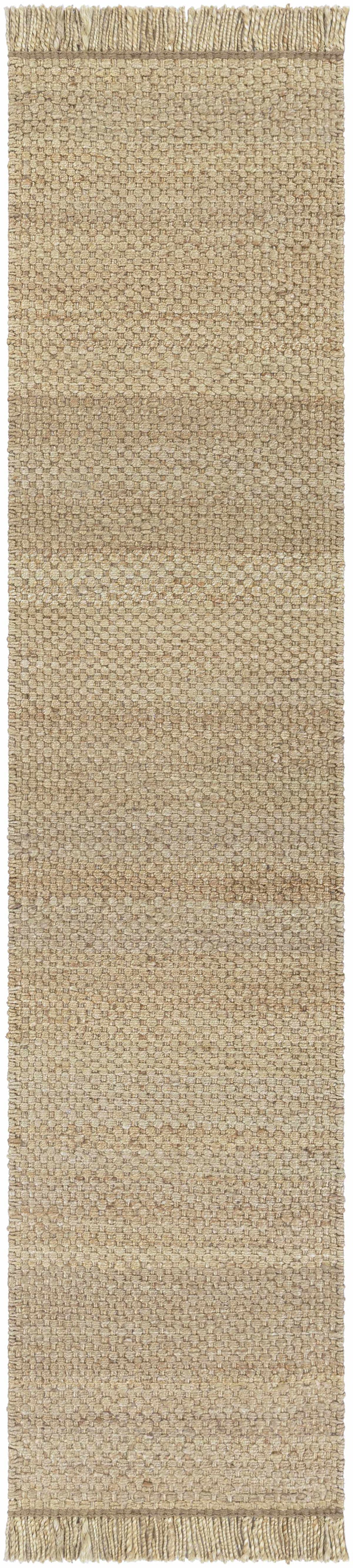 Hovland Hand Woven Natural Jute Rag Rug - Clearance