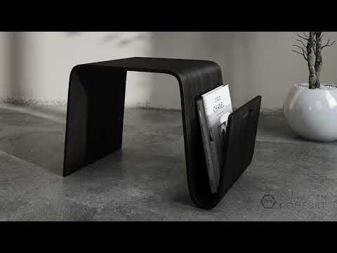 Brookside End Table in Black