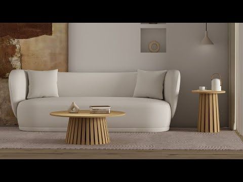 Layla End Table in Light Oak