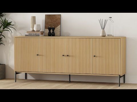 Magnolia 71" Sideboard in Light Oak
