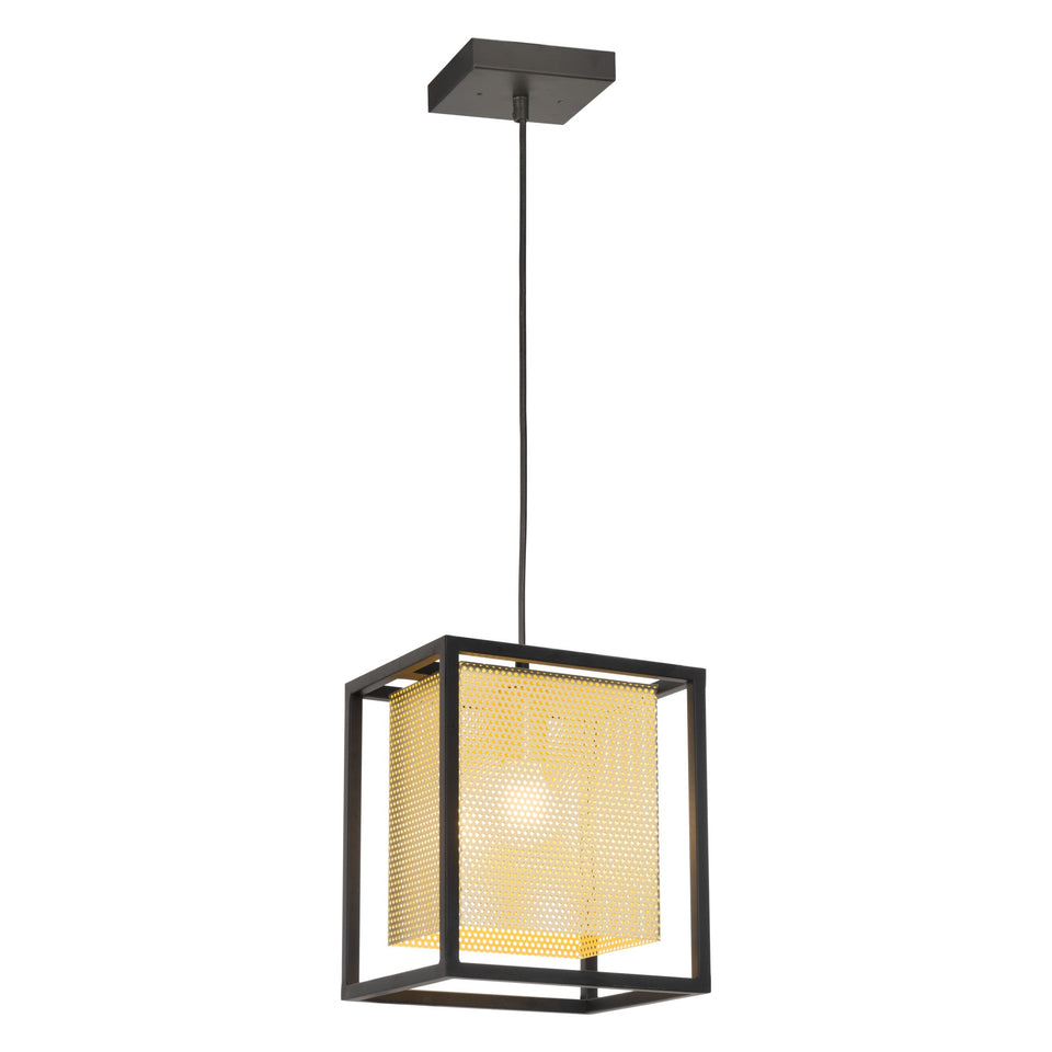 Yves Ceiling Lamp Gold & Black