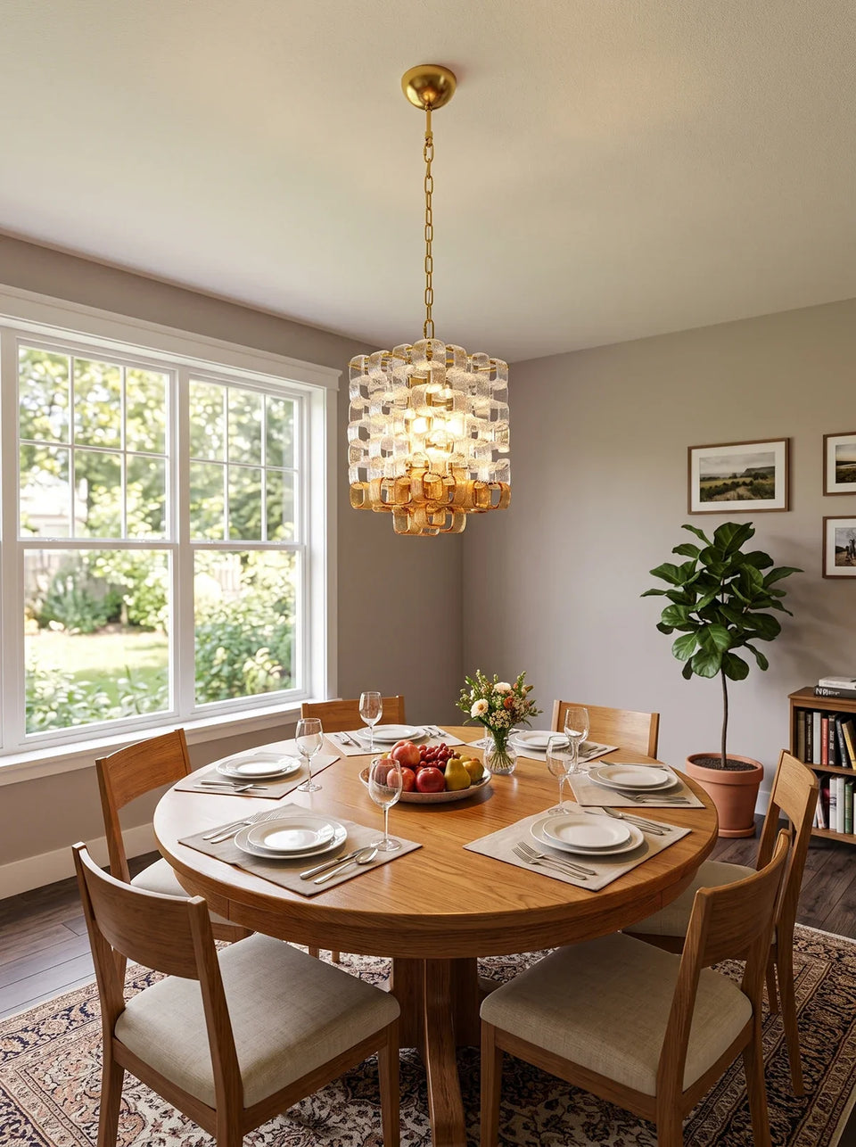glass chandelier - additional view 19