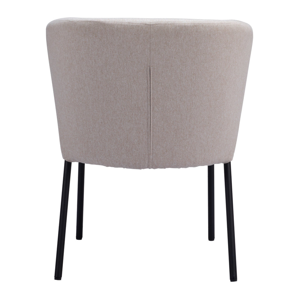 Aimee Dining Chair (Set of 2) Beige