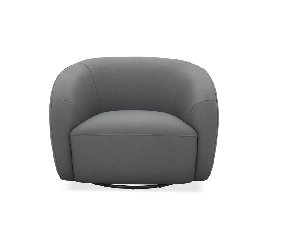 Orbit Swivel Chair in Charcoal