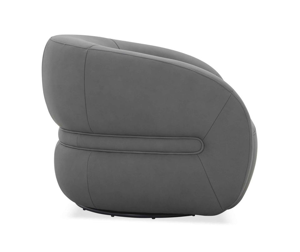 Orbit Swivel Chair in Charcoal