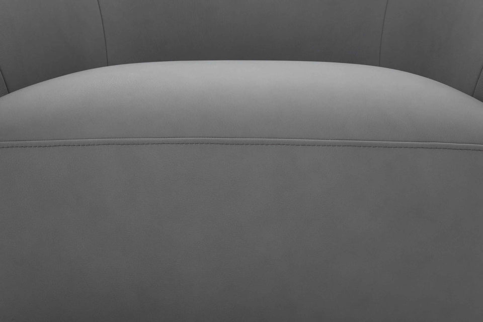 Orbit Swivel Chair in Charcoal