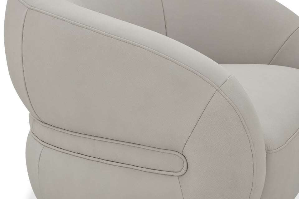 Orbit Swivel Chair in Khaki