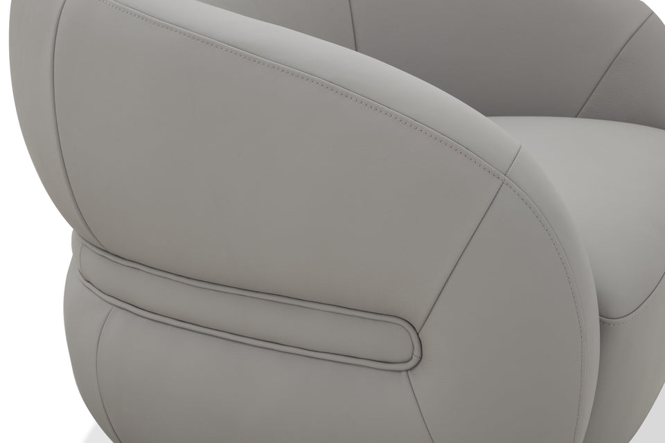 Orbit Swivel Chair in Mink
