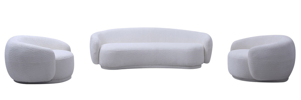 Lounge Sofa & Chair in Off White