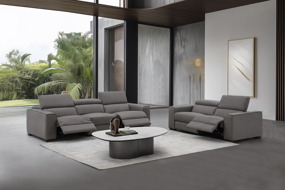 Picasso Love Seat In Truffle (no console)