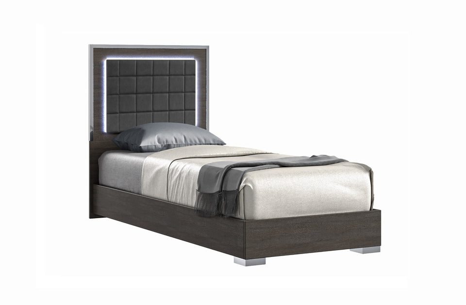 Alice Bedroom Collection in Matte Grey