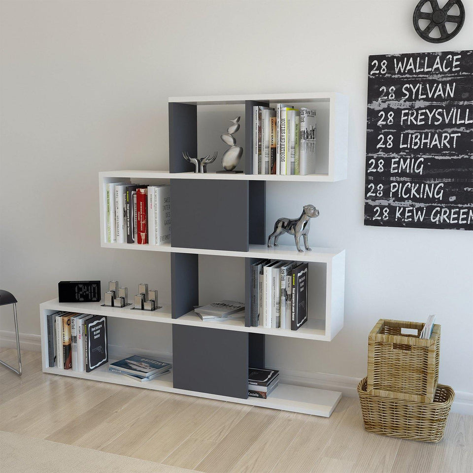Karlin 43" Tall Accent Bookcase