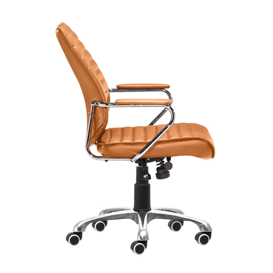 Enterprise Low Back Office Chair Terracotta