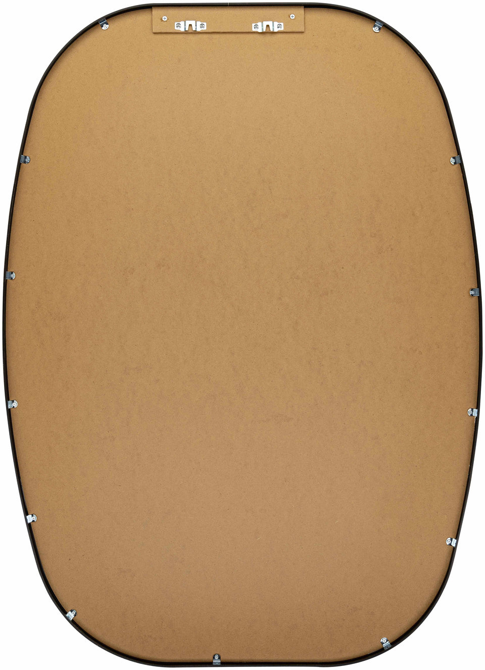 Kopparberg Black Gold Frame Round Mirror