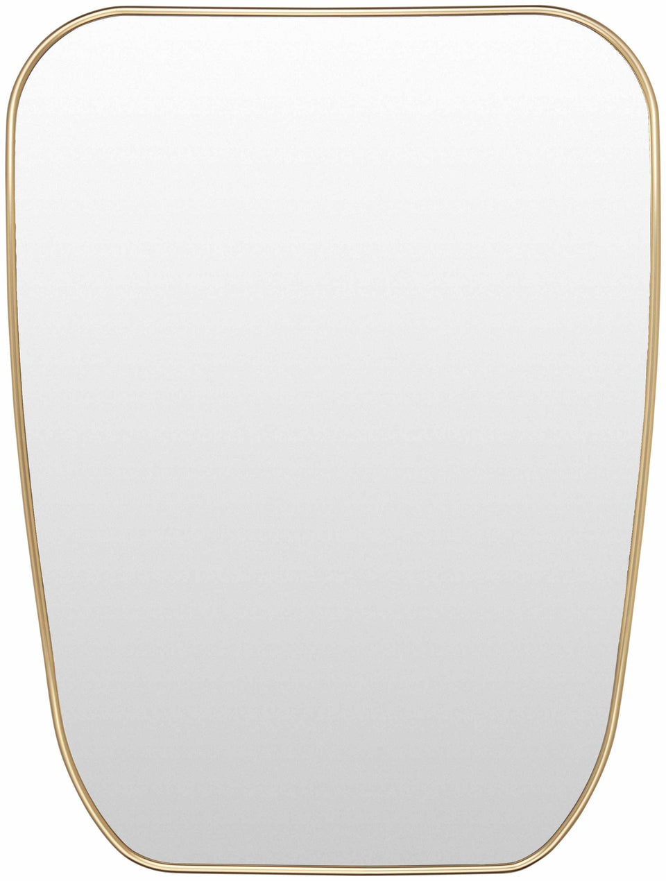 Orbassano Gold Frame Round Mirror - Clearance