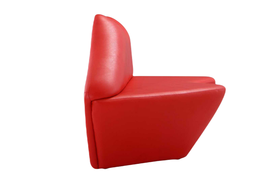 Kiss Vegan Leather Loveseat