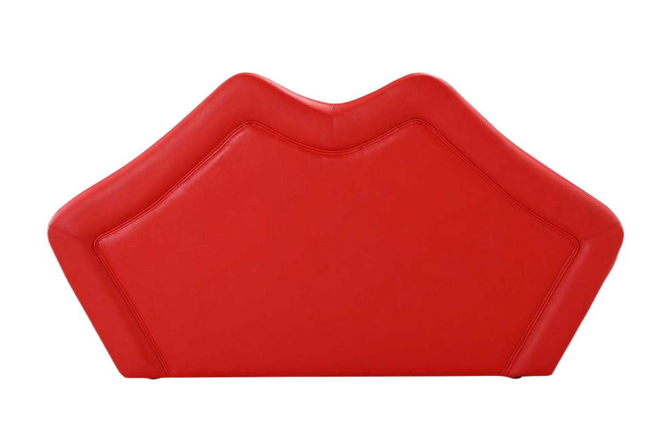 Kiss Vegan Leather Loveseat
