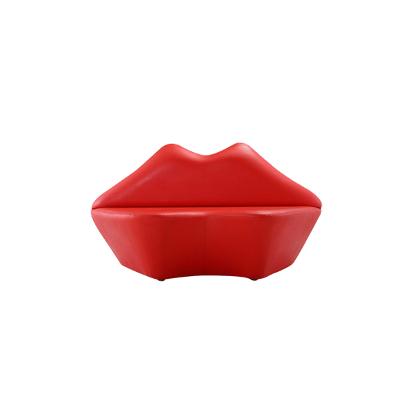 Kiss Vegan Leather Loveseat