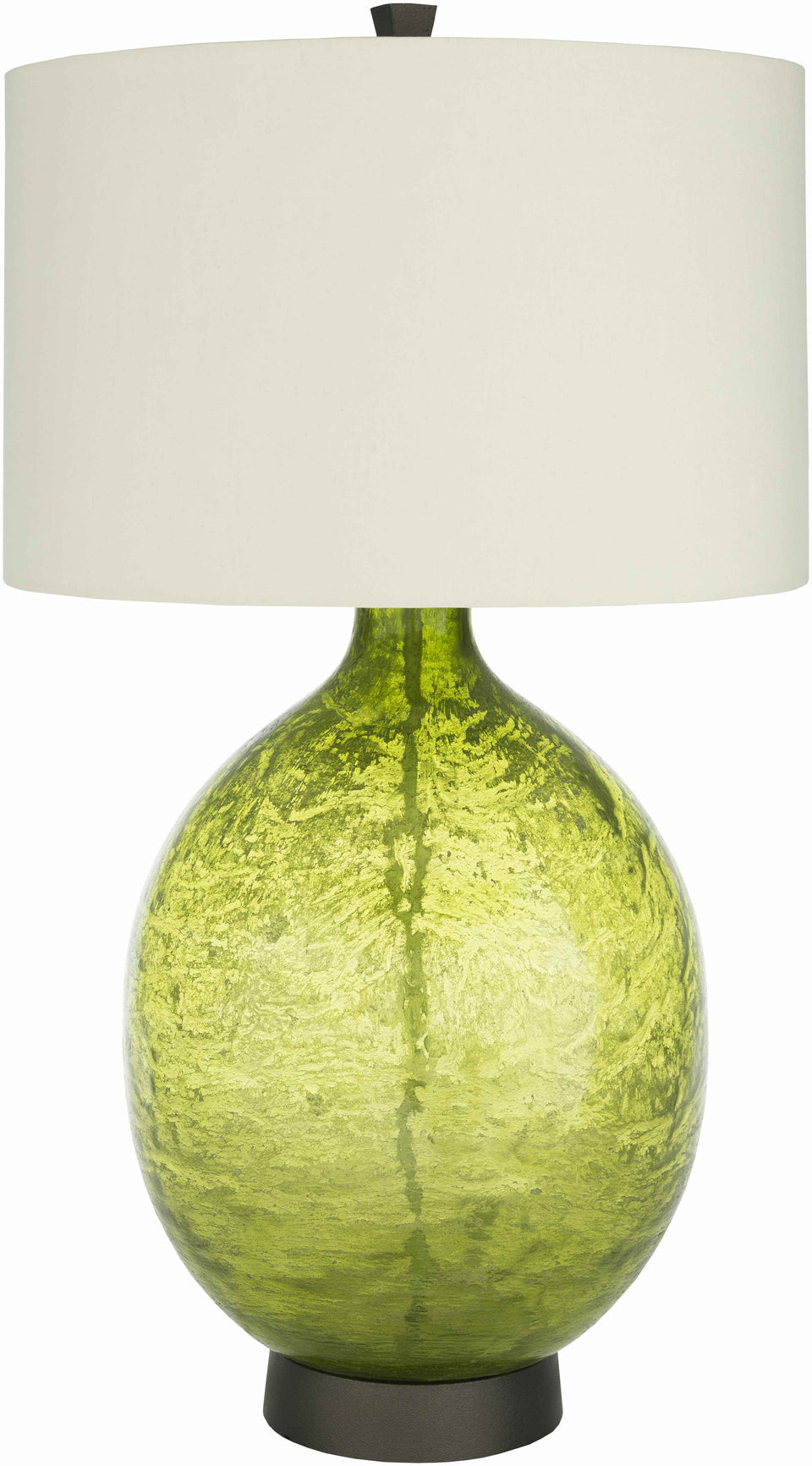 Westview Lime Green Glass Table Lamp - Clearance