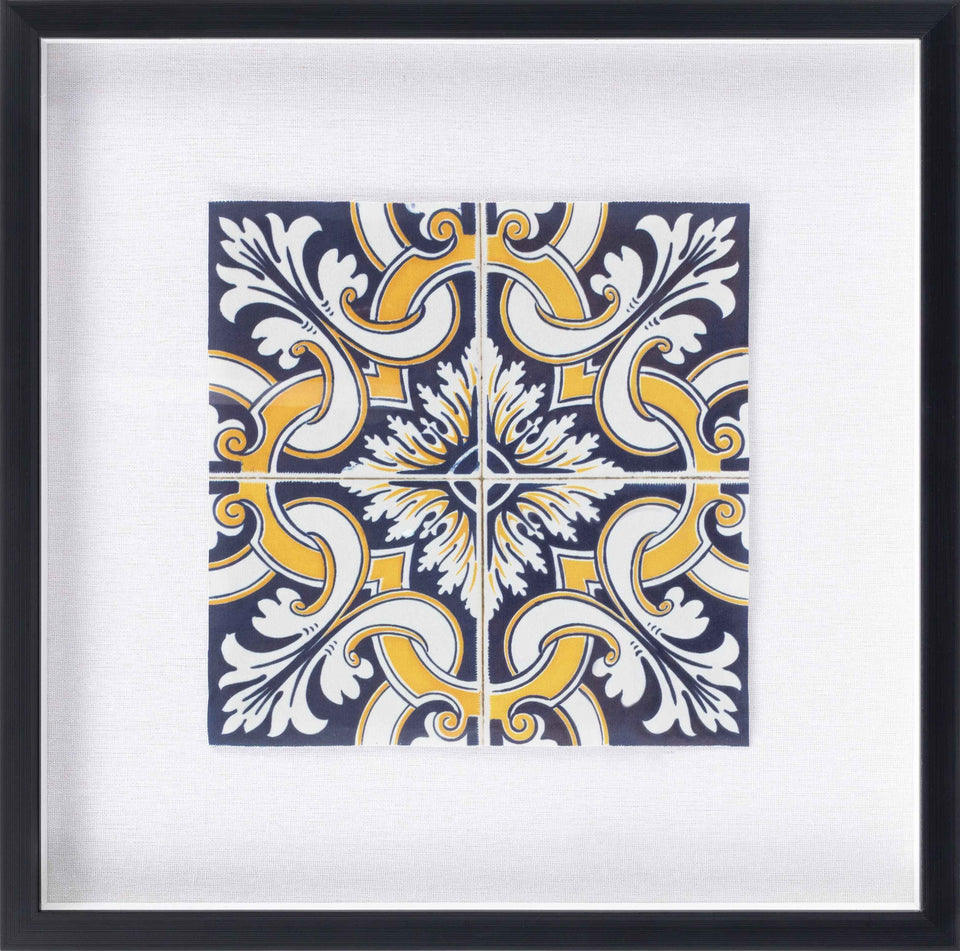 Mazgirt Majestic Black Frame Wall Art Piece - Clearance