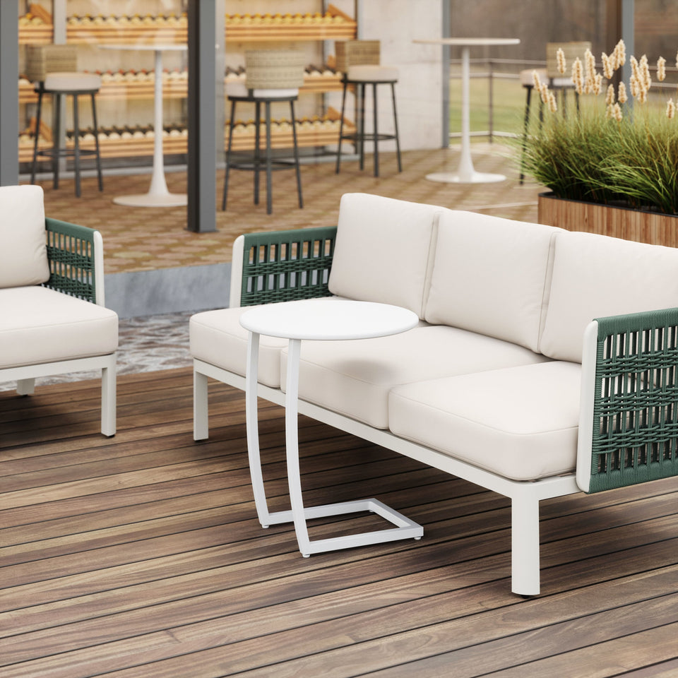 Noga End Table White